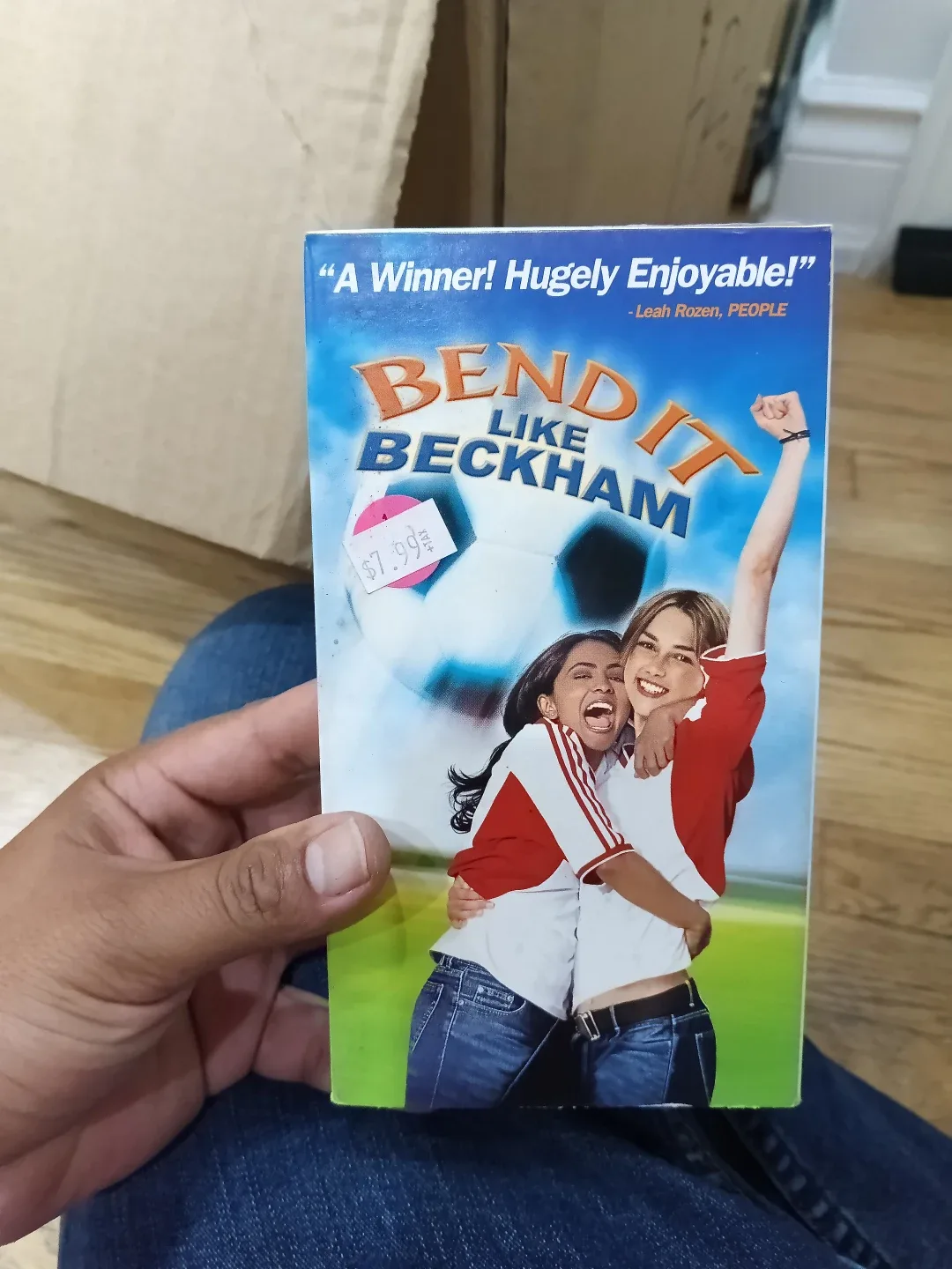 VHS Tapes: Godzilla, Edward Scissorhands, The Borrowers, Bend It image indicator(3)