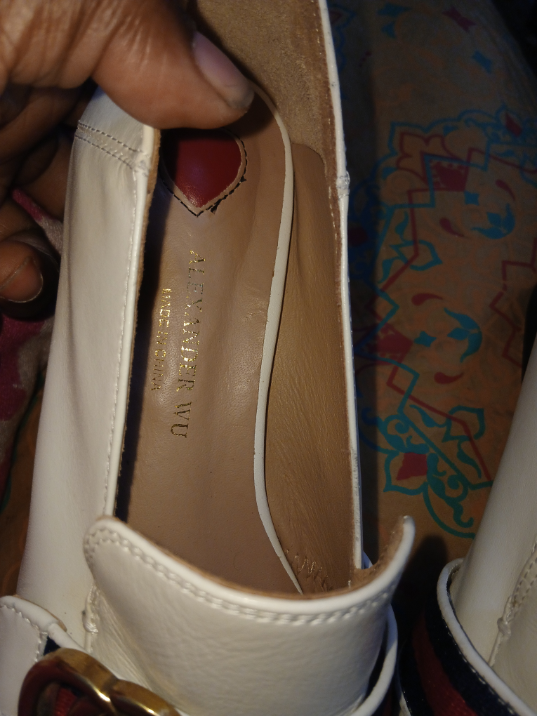 Alexander Wu Cream Loafers - Size 37 - photo 2