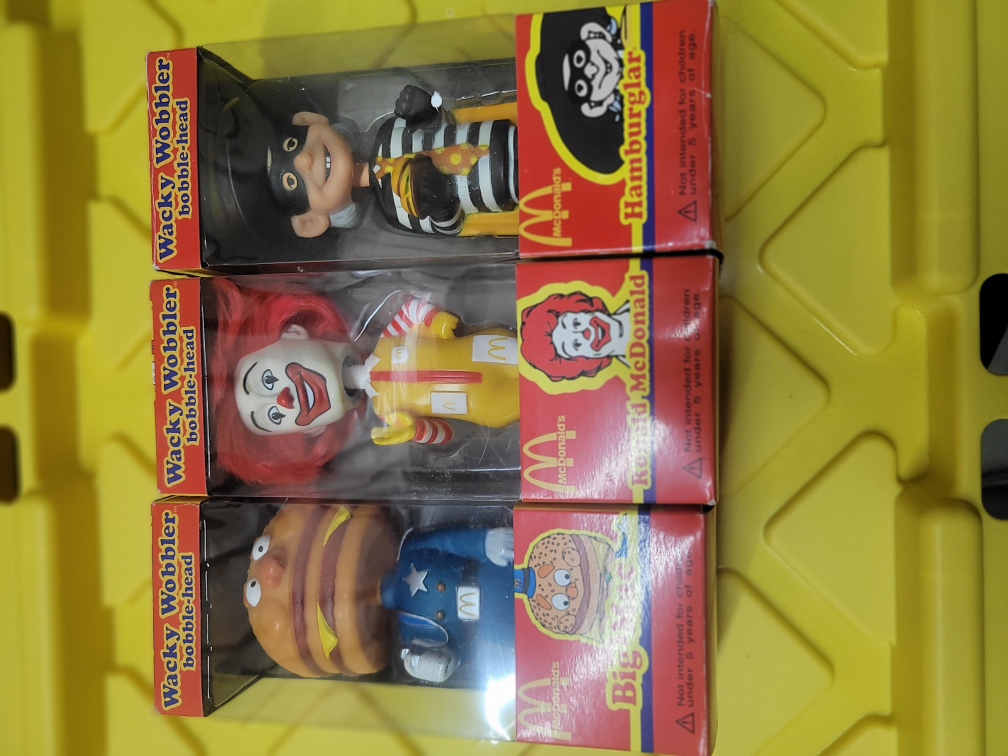 McDonald's Wacky Wobbler Bobble-Head Figures - photo 3