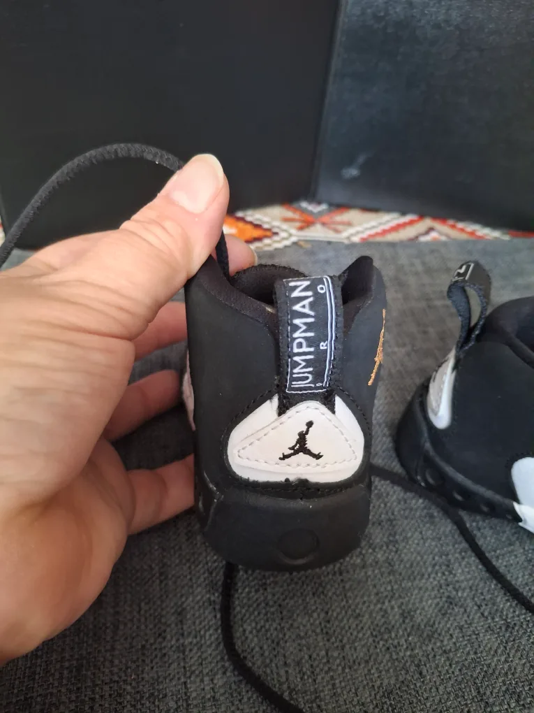 Jordan Jumpman Pro Baby Shoes - Black/White image indicator(5)