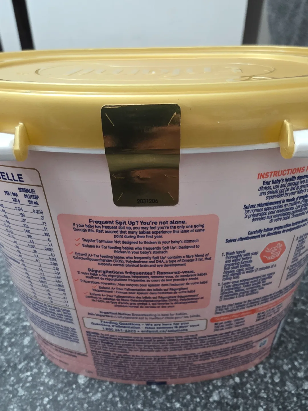 Enfamil A+ Infant Formula for Spit-Up image indicator(3)