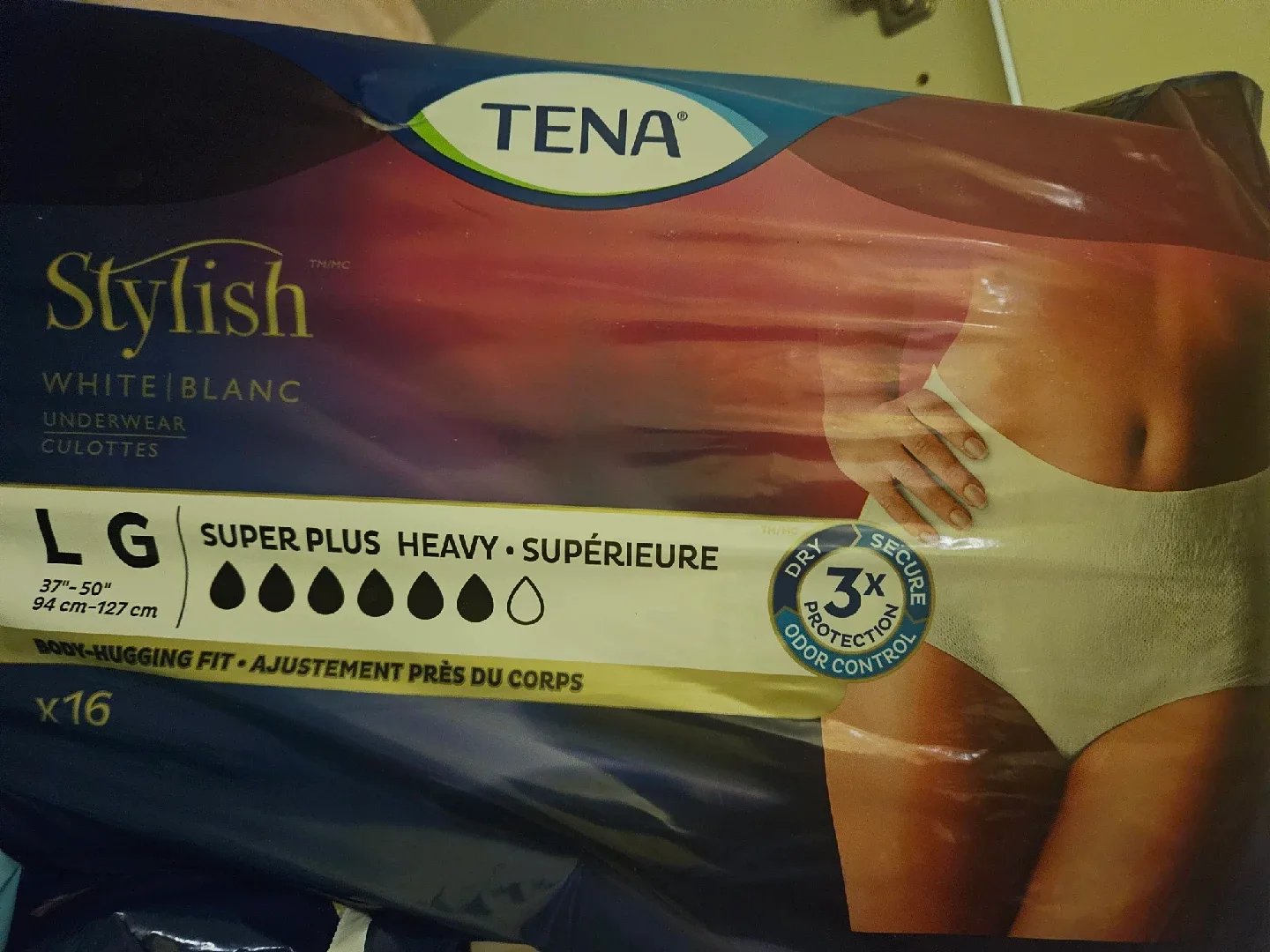 TEENA CLASSIC PLUS/ M, TENA STYLISH UNDERWEAR/ L image indicator(2)