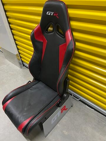 GTR Racing Style Gaming Chair - Black & Red - photo 4