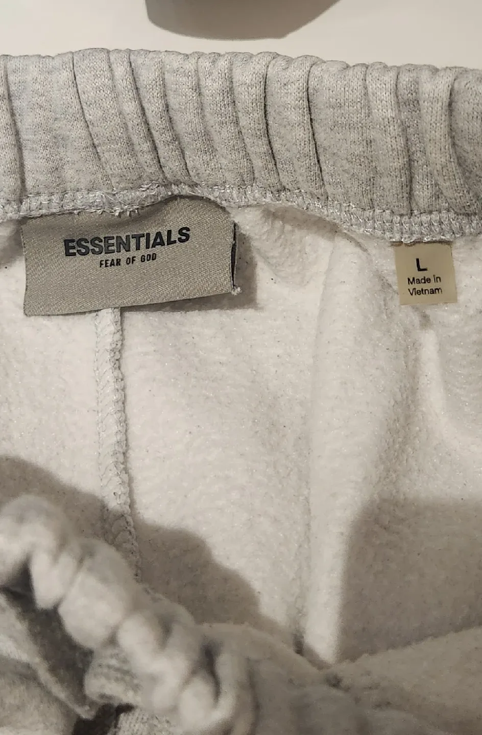 Essentials Fear of God Grey Sweatpants - Size L image indicator(5)