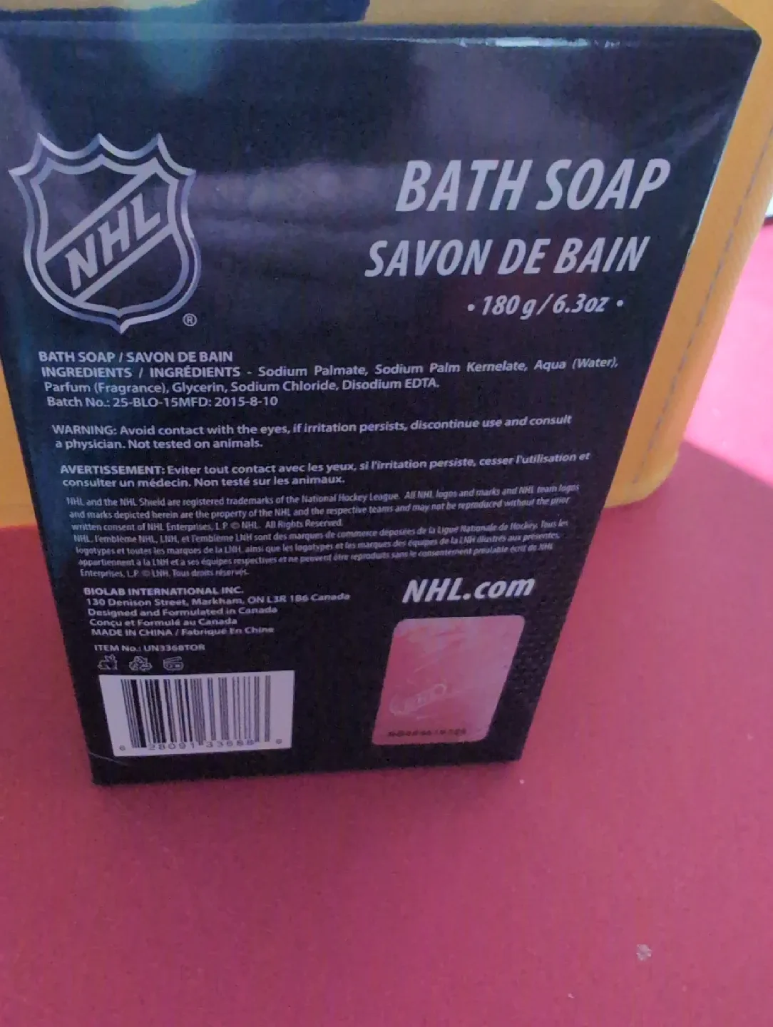 NHL Toronto Maple Leafs Bath Soap - 180g image indicator(2)