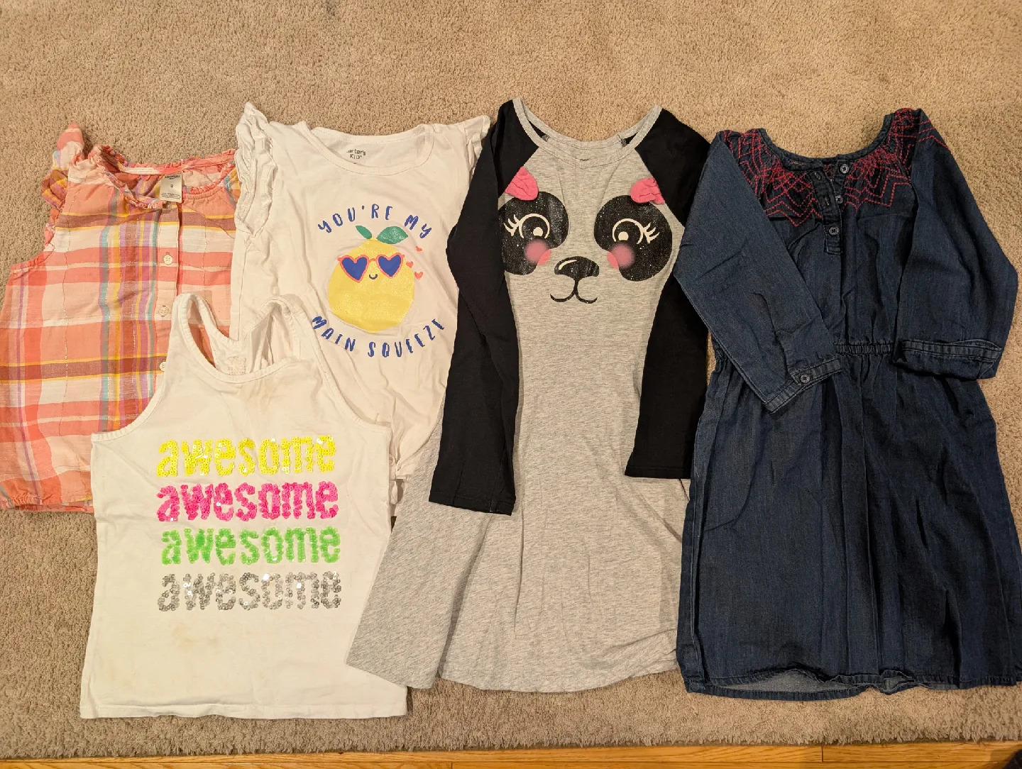 Girls size 7 / 8 Clothing Lot image indicator(6)