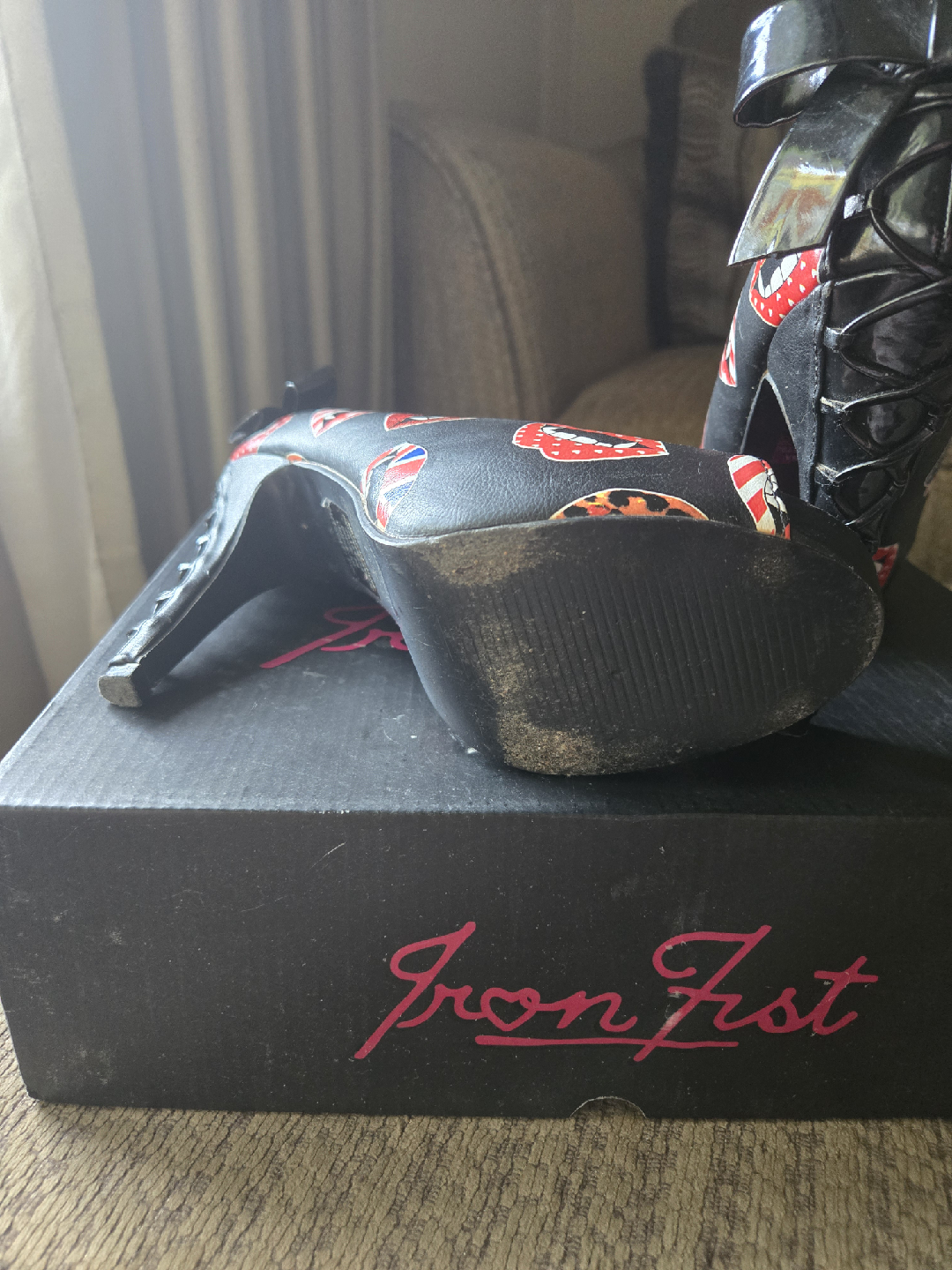 Iron Fist Heels - Size 8 - photo 3