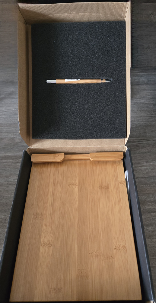 New LEEDS Bamboo Tablet Stand