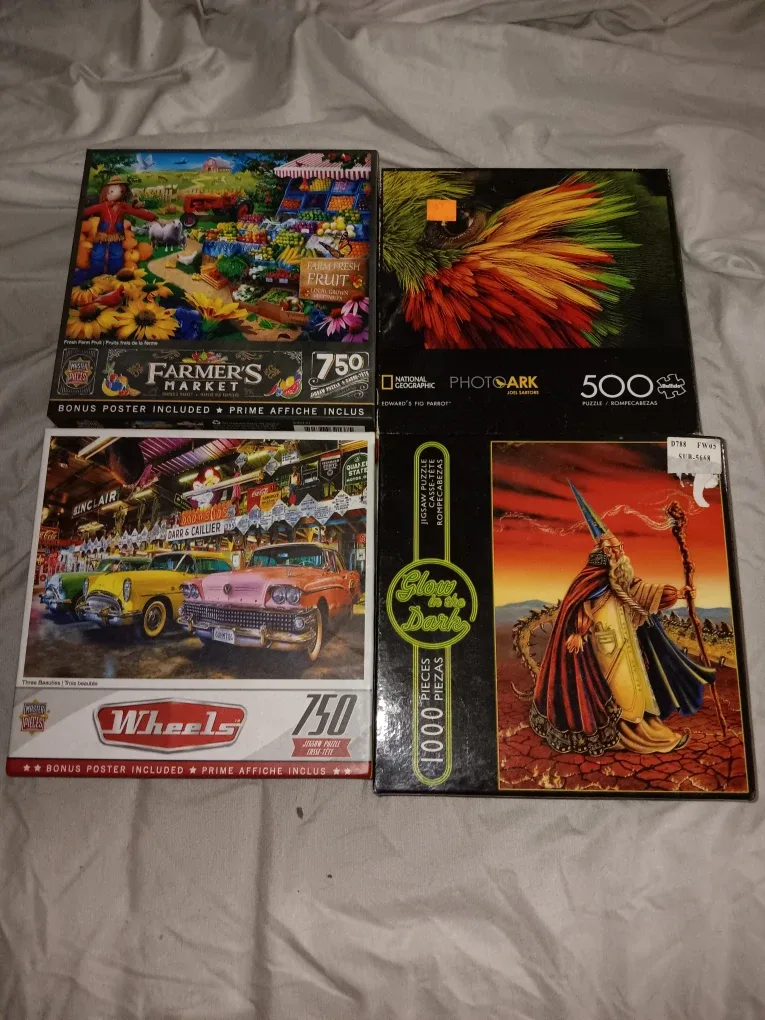 Mixed Lot of Jigsaw Puzzles image indicator(2)