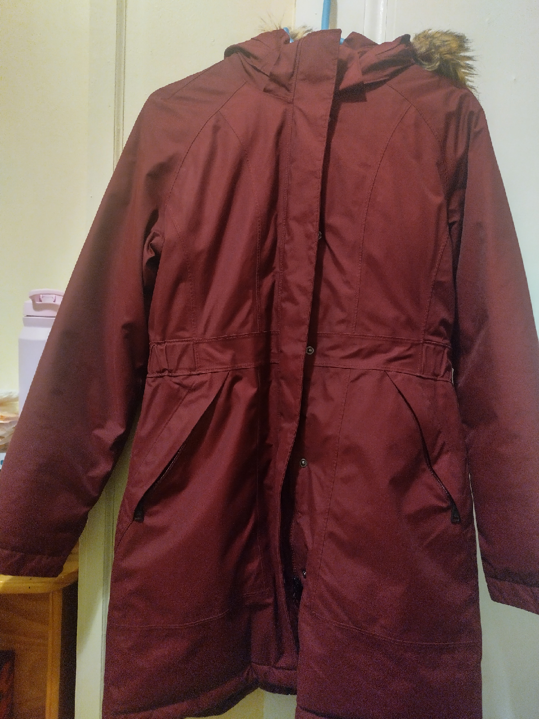 The North Face Parka - Burgundy - Size M