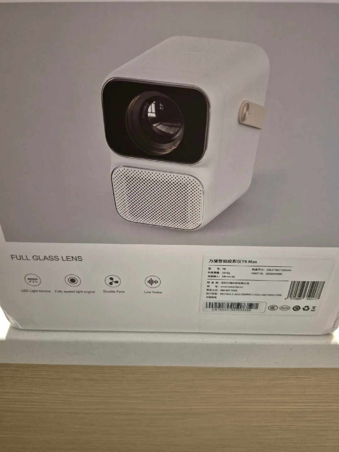 Used Wanbo T6 Max Projector - Mint Condition =] image indicator(3)