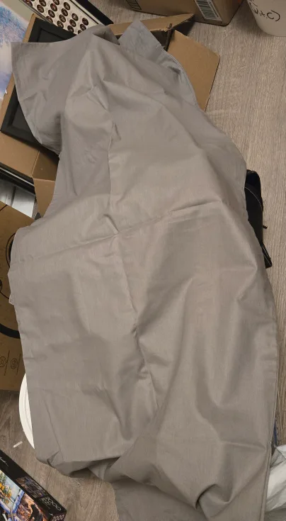 NEW IKEA Body Pillow Case - Light Gray 🤎 image indicator(3)