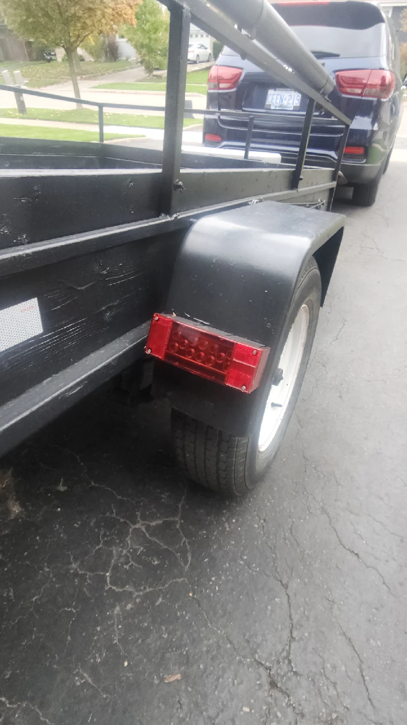 Black Utility Trailer - photo 4