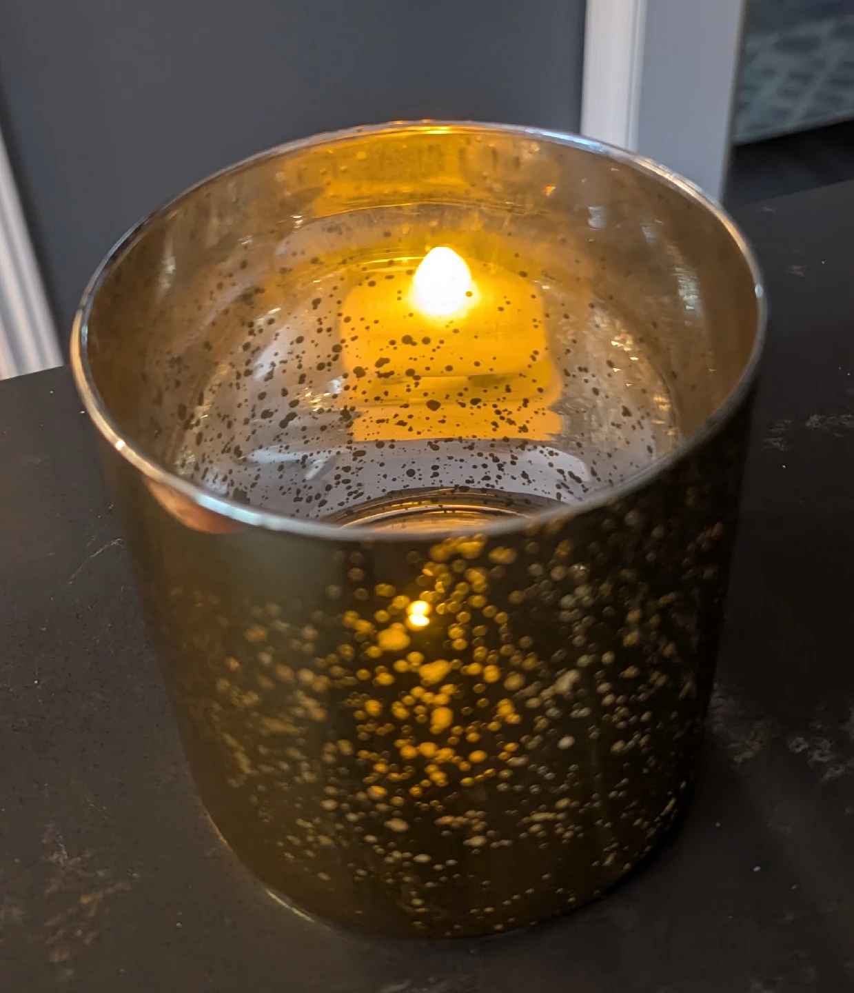 Decorative Gold Candle Holder - photo 2