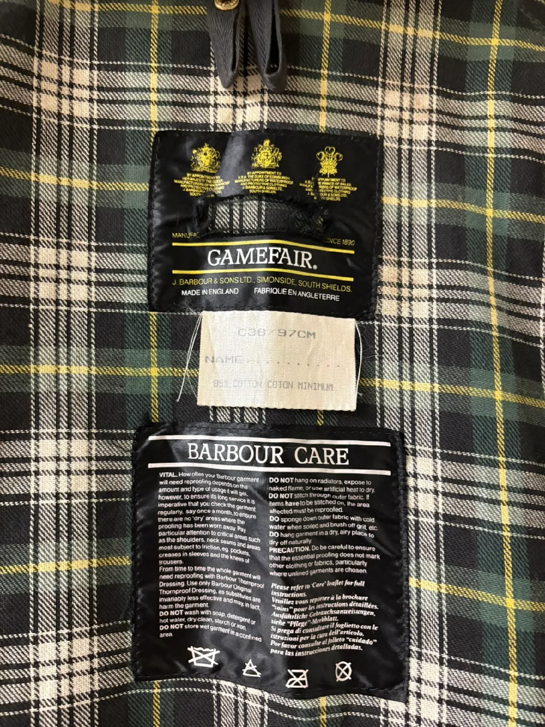 Barbour Gamefair Wax Jacket image indicator(5)