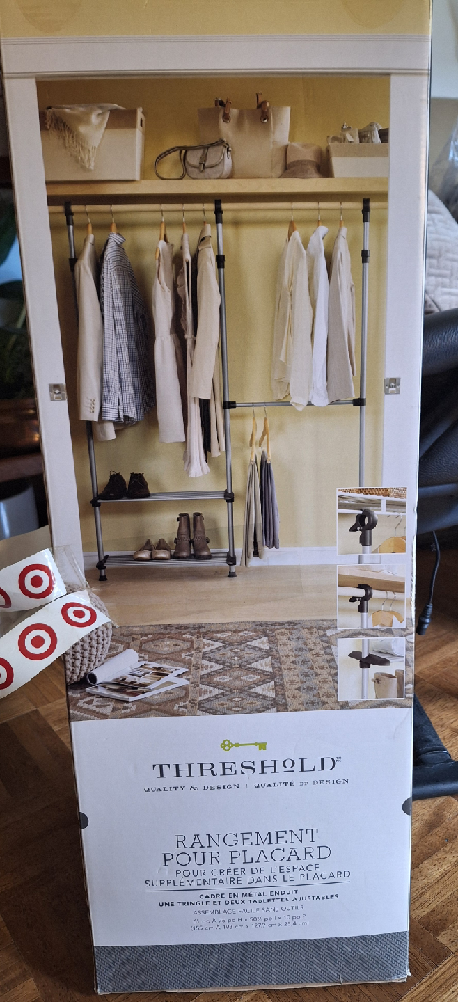 Brand New Threshold Closet System - Extra Space - photo 2