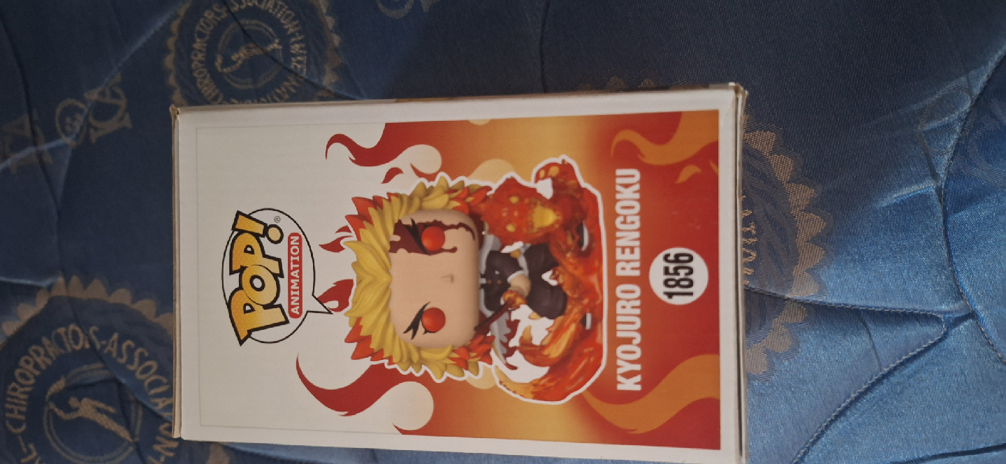 Funko Pop! Animation Demon Slayer Kyojuro Rengoku #1856 - photo 3