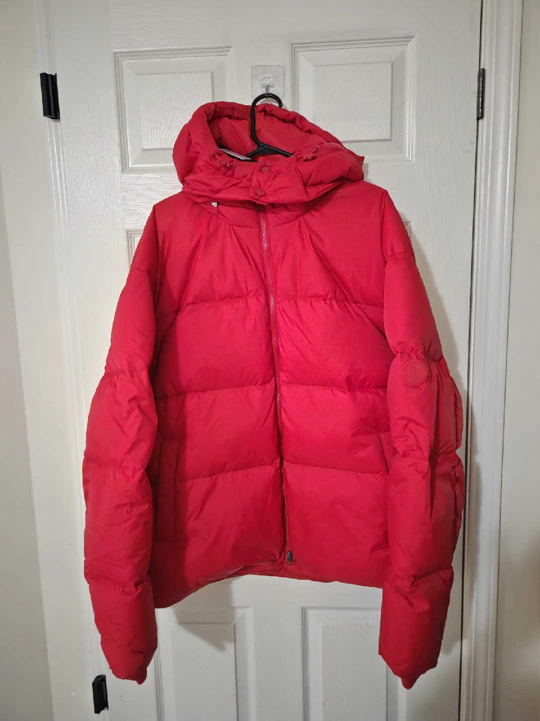 Red OVO Puffer Jacket