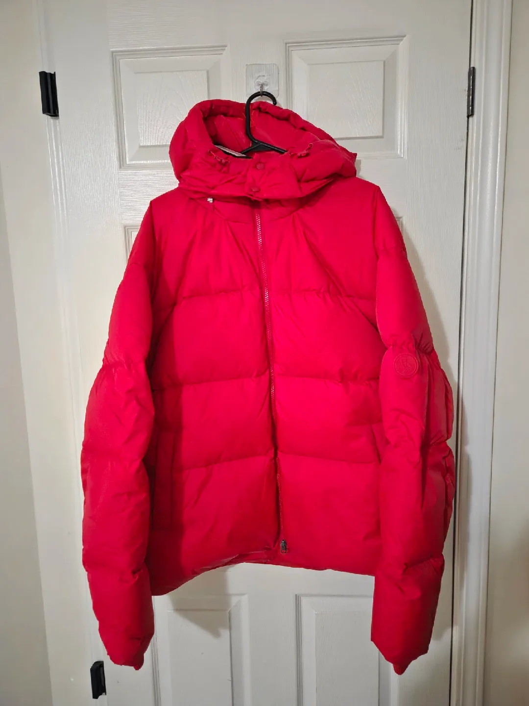 Red OVO Puffer Jacket thumbnail