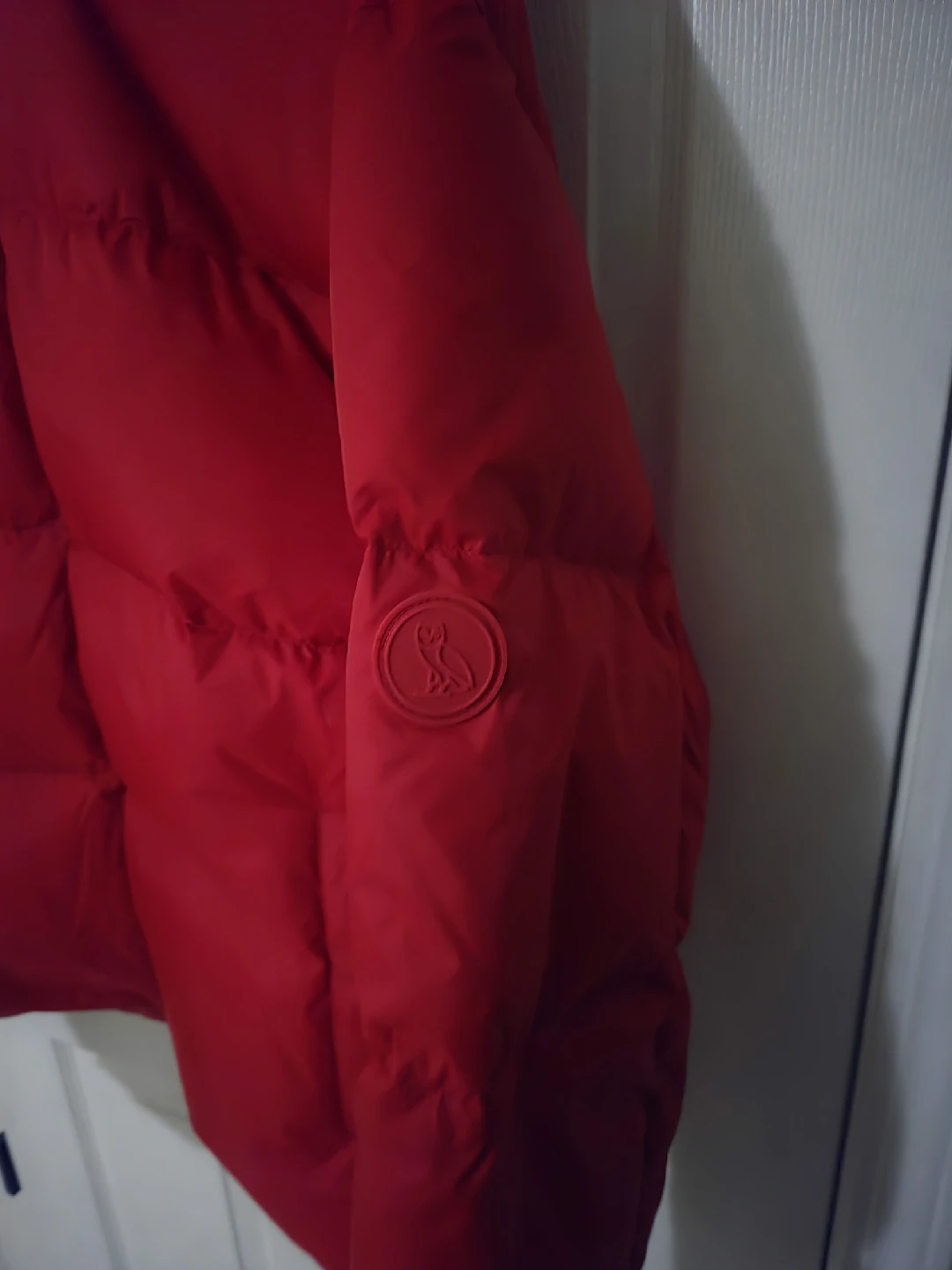 Red OVO Puffer Jacket - photo 2