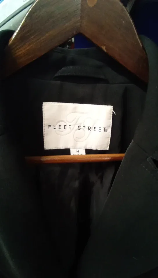 Fleet Street Black Coat Size M image indicator(2)