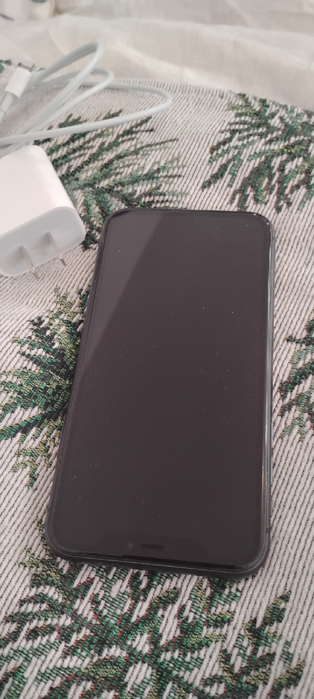 Black iPhone 11  with Charger - photo 3