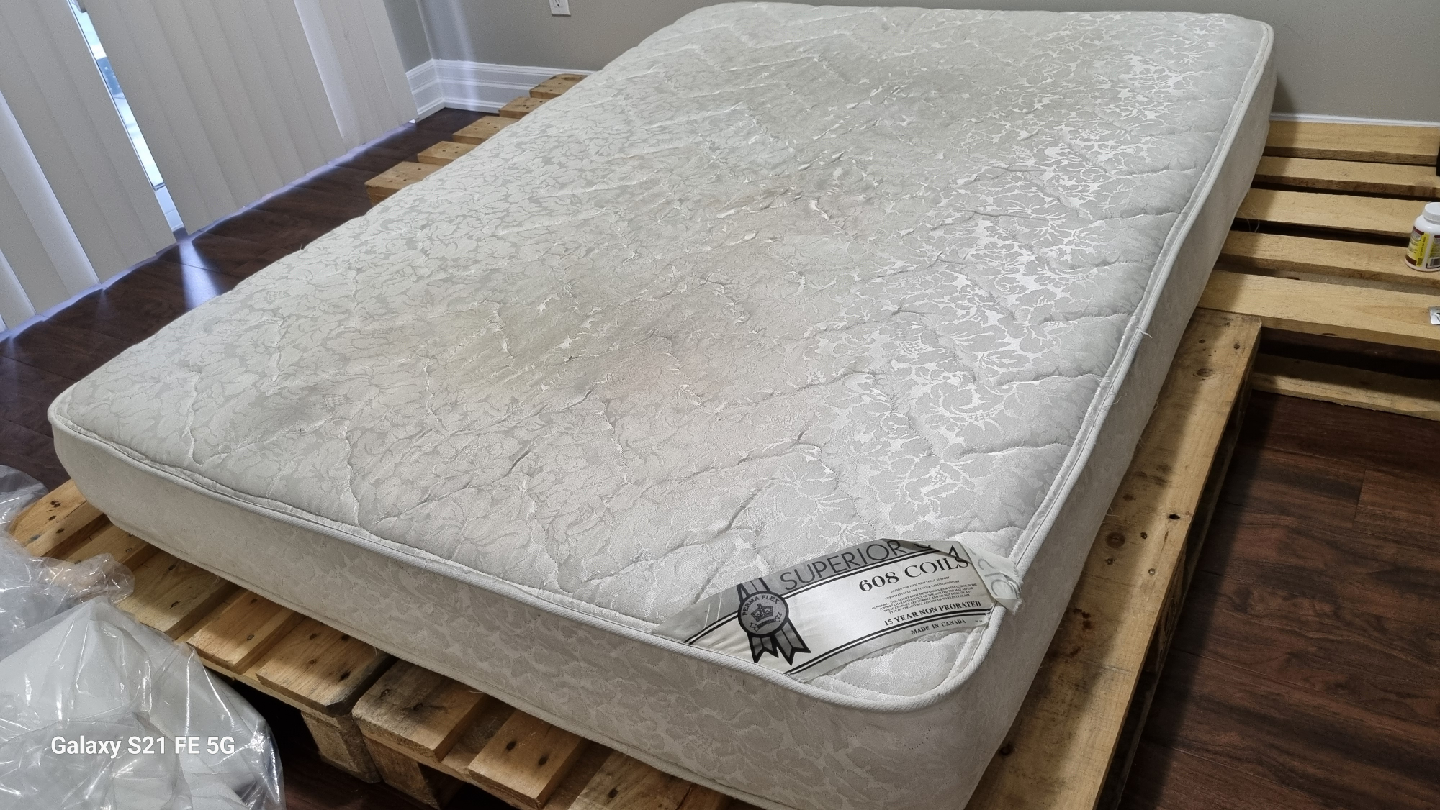 Double size Perma Flex Superior Mattress - 608 Coils