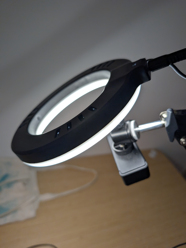LED Ring Light with Stand & Phone Holder - photo 3