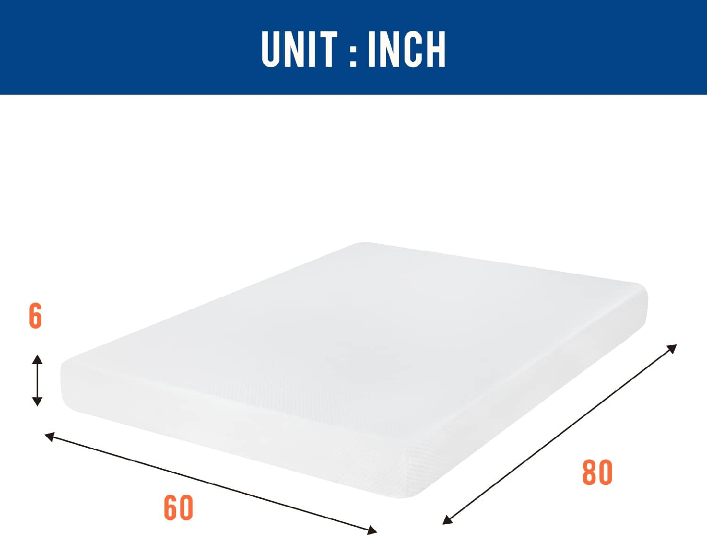 Queen  Memory foam Mattress