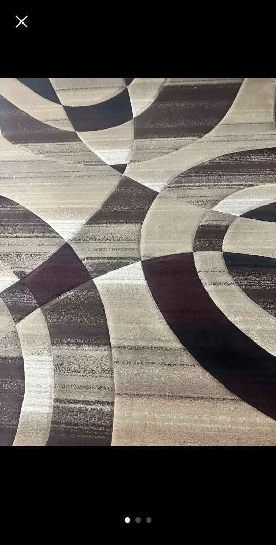 Tampa Area Rug - Brown/Beige big size image indicator(3)