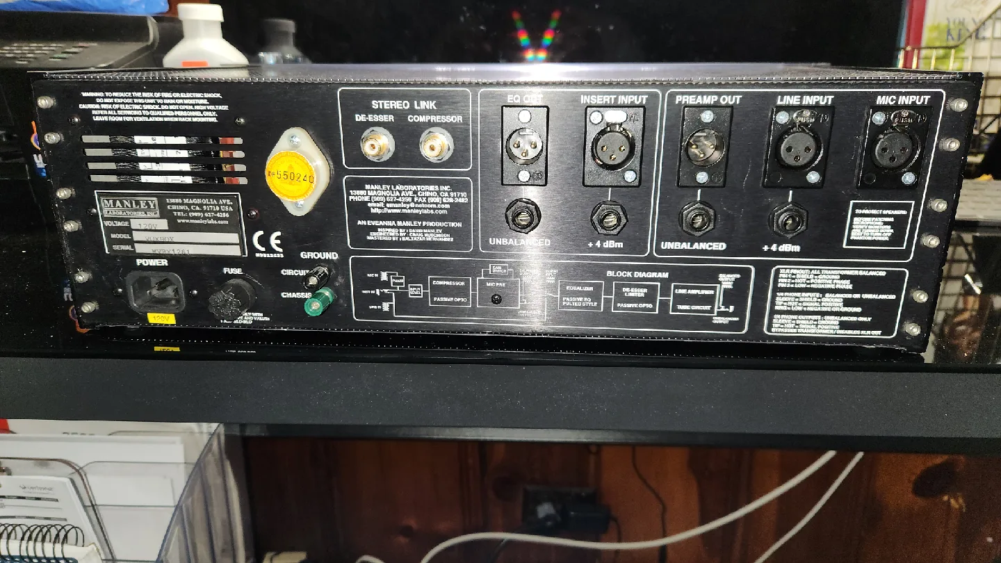 Manley VOXBOX Reference Tube Channel Strip image indicator(2)