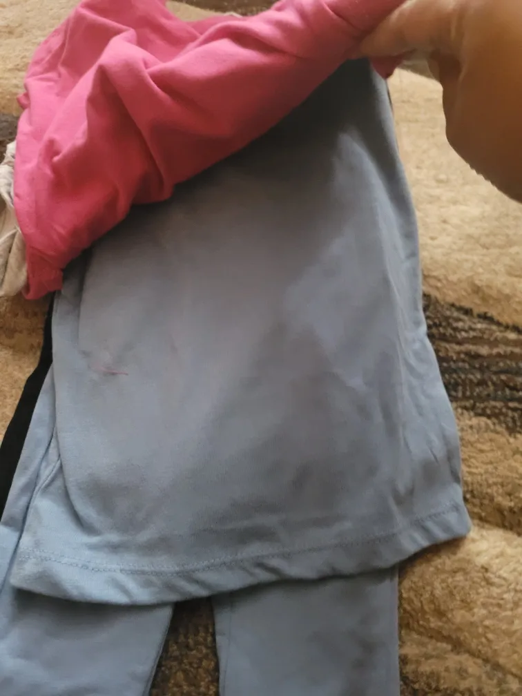 New 2T Pink Velvet 6-Piece Set, Mauve/Dusty Blue image indicator(5)