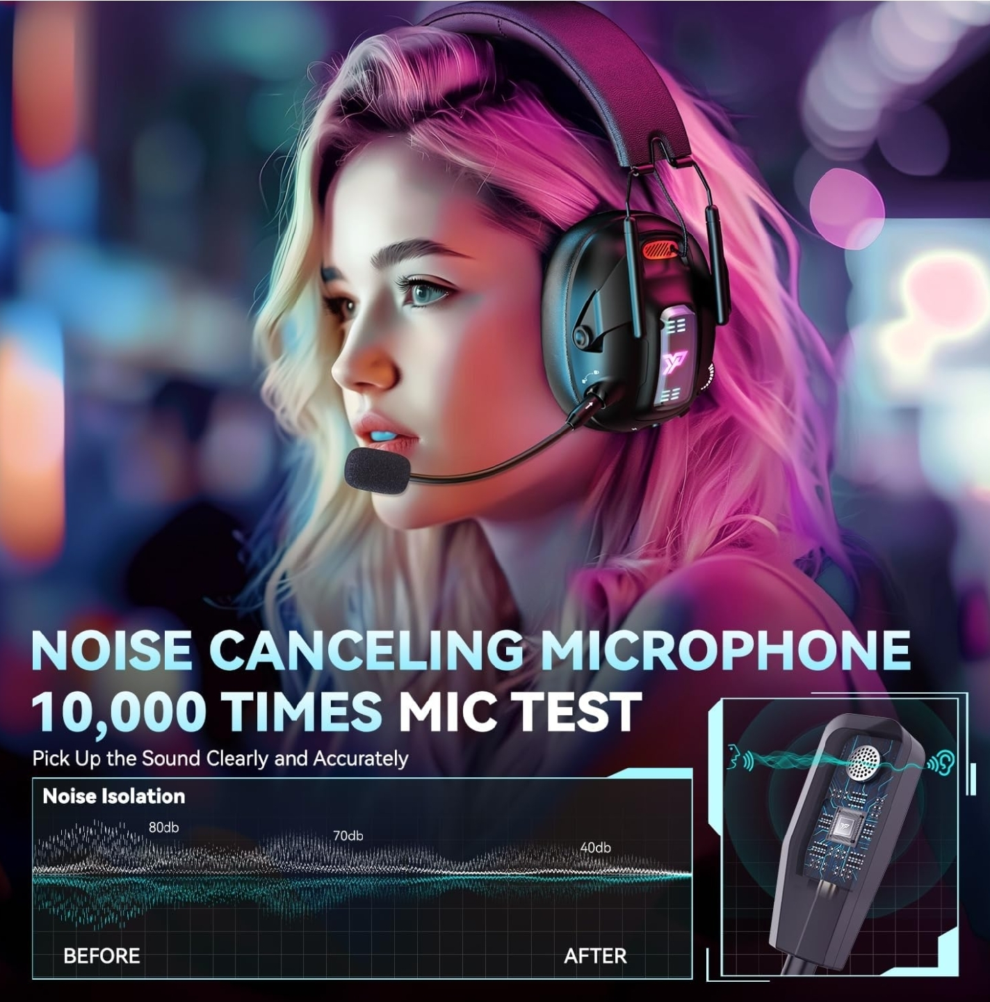 Wireless Gaming Headset - photo 3