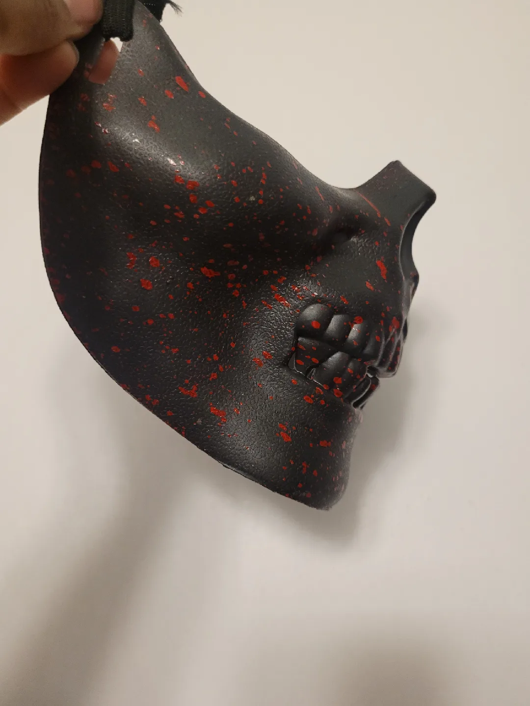 Skull Face Mask - Black with Red Splatter image indicator(3)