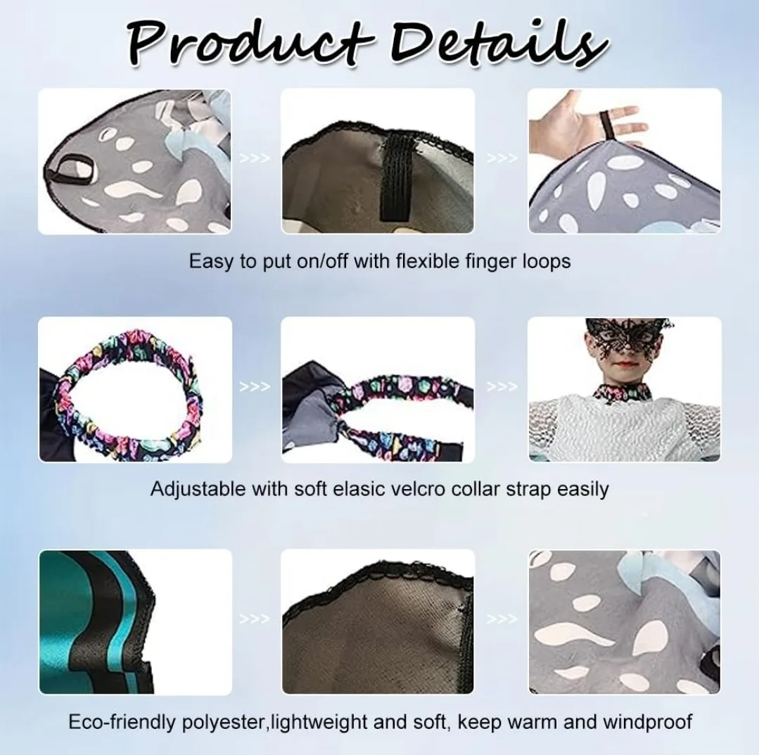 Butterfly Wings Costume with Accessories image indicator(3)