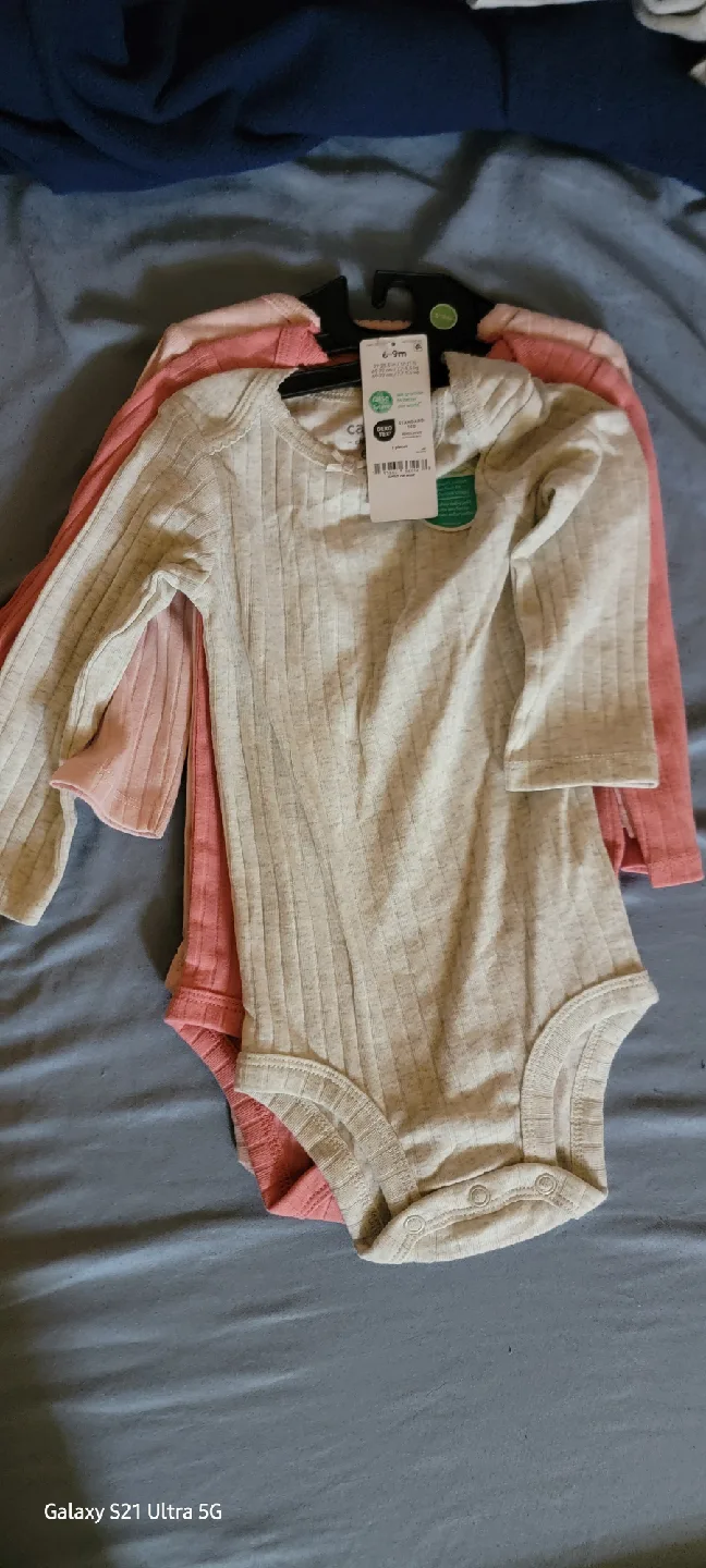 Carter's 6-9M Bodysuits - 3 Pack image indicator(2)