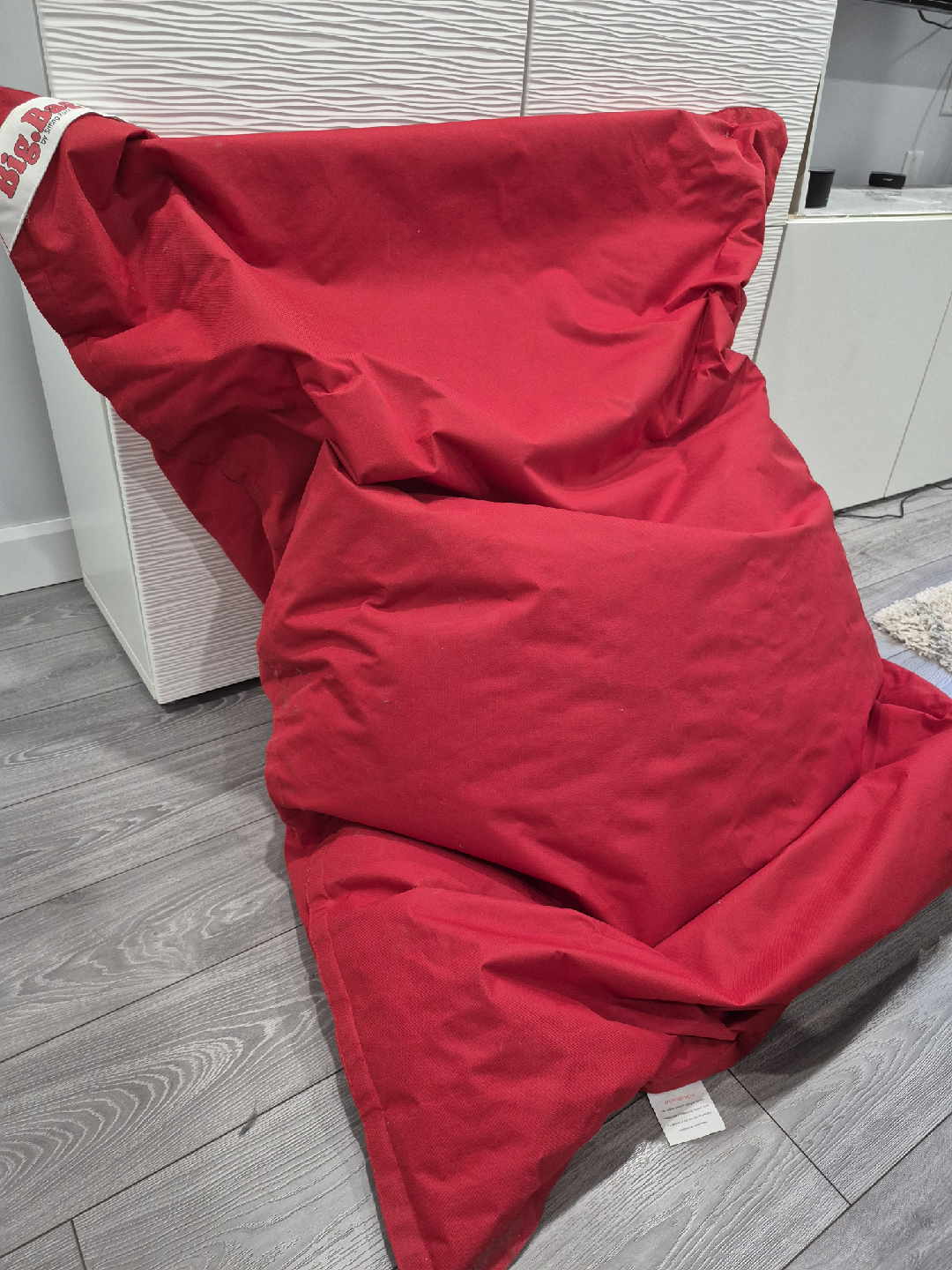 Big Bag by Sitting Point Beanbag Chair - Red - photo 3