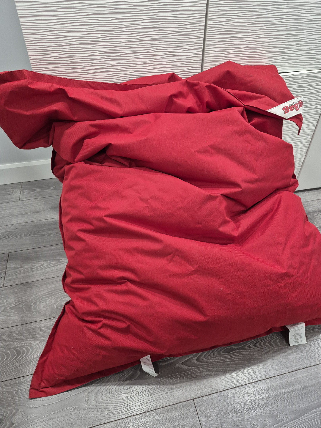 Big Bag by Sitting Point Beanbag Chair - Red - photo 4