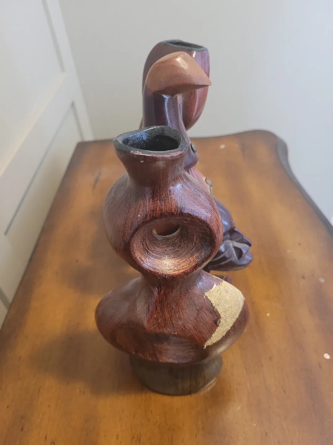 Set of 3 Decorative Wooden Vases image indicator(2)