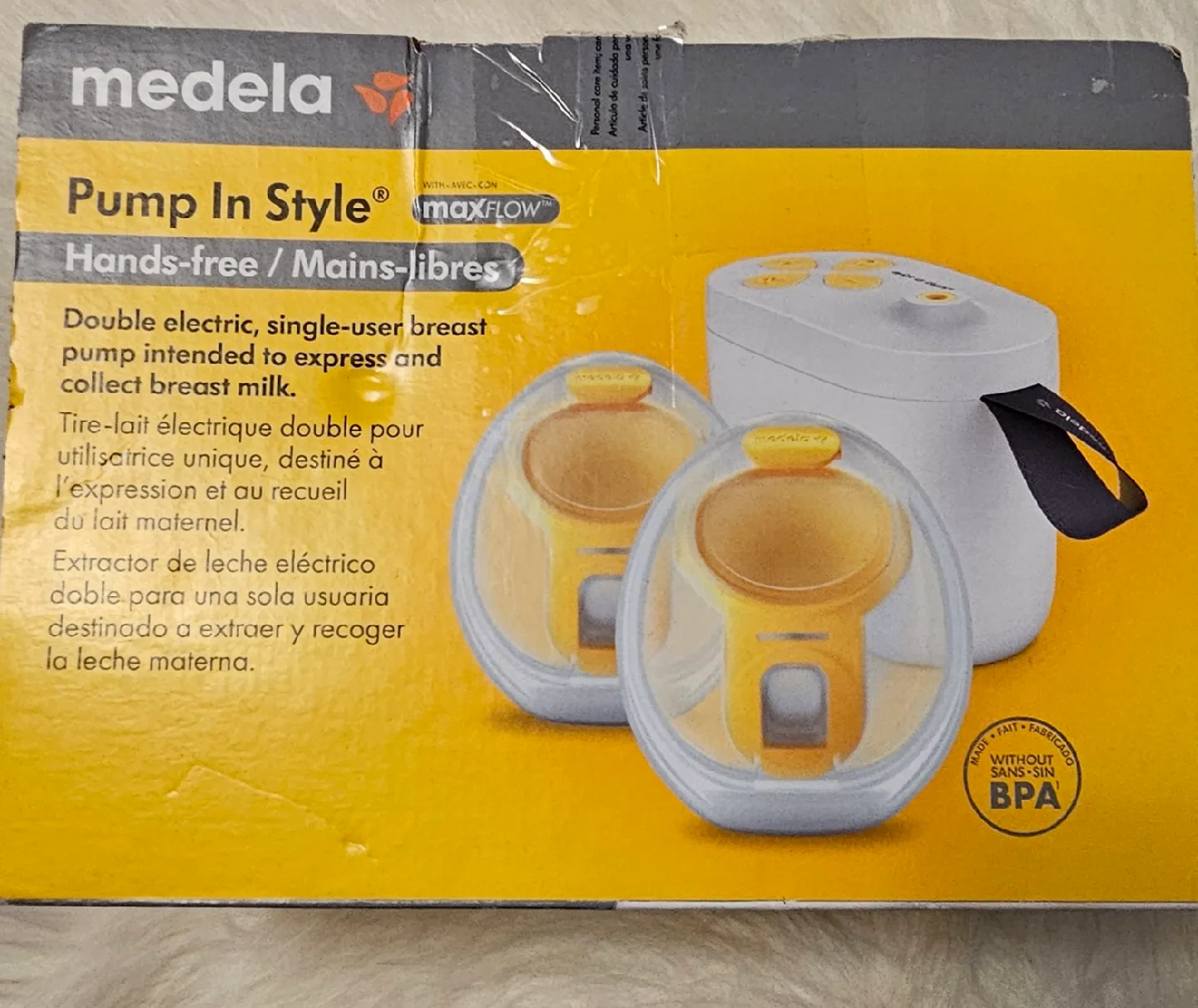 Medela Pump In Style MaxFlow B-Pump thumbnail