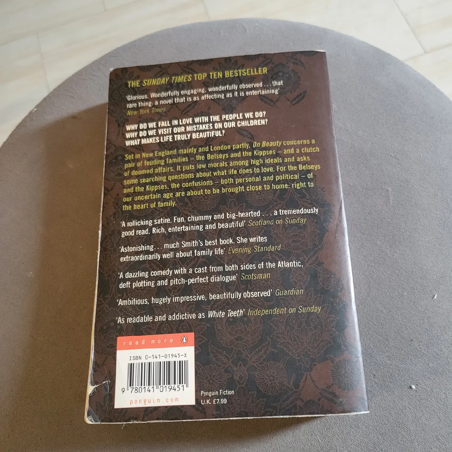 On Beauty by Zadie Smith image indicator(2)