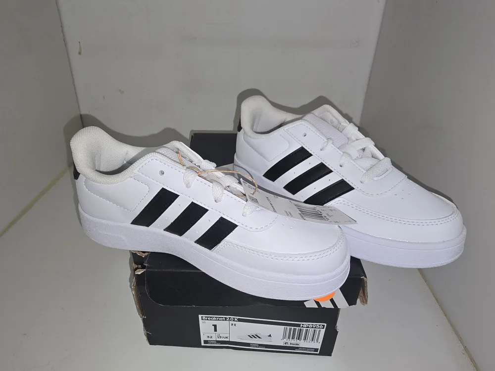 Adidas Breaknet 2.0 K White/Black - Size 1 youth image indicator(4)