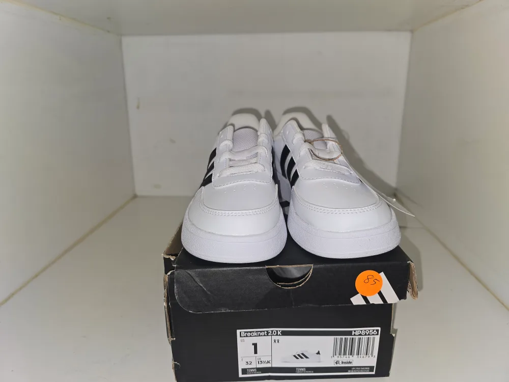 Adidas Breaknet 2.0 K White/Black - Size 1 youth image indicator(6)