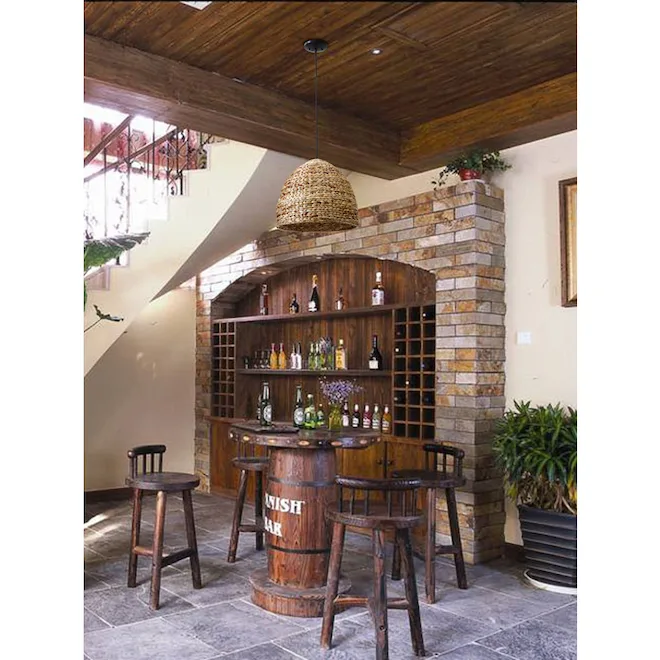 Woven Rattan Pendant Light image indicator(3)