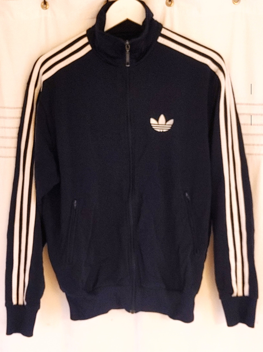 Adidas Navy Blue Track Jacket