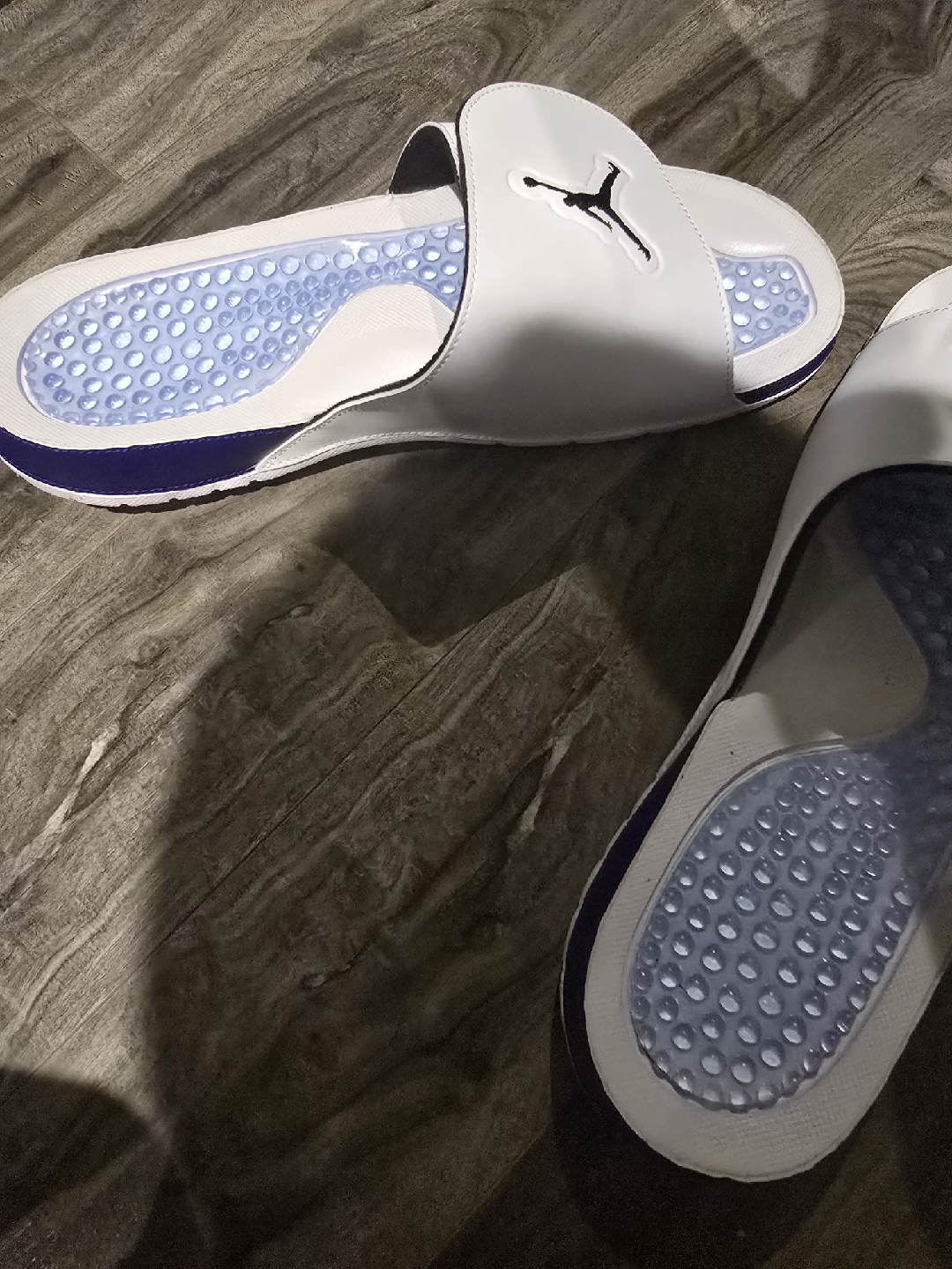 Jordan Slides - White