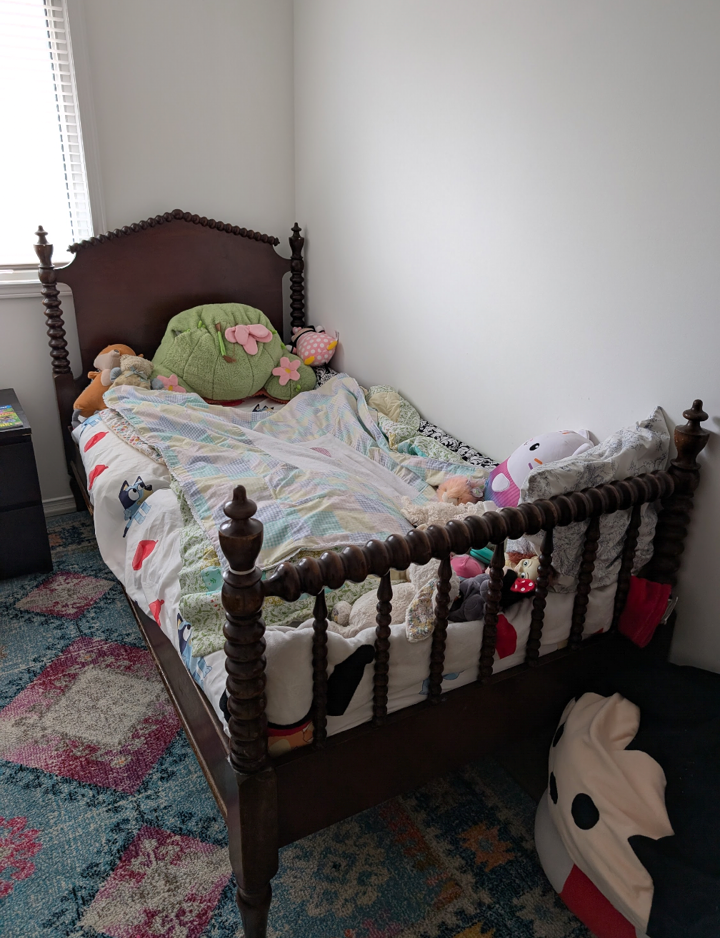 Two hardwood solid twin beds- $175 each or both for $300 - photo 4