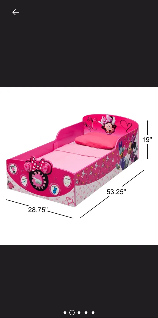 Delta Children Minnie Mouse Toddler Bed image indicator(2)
