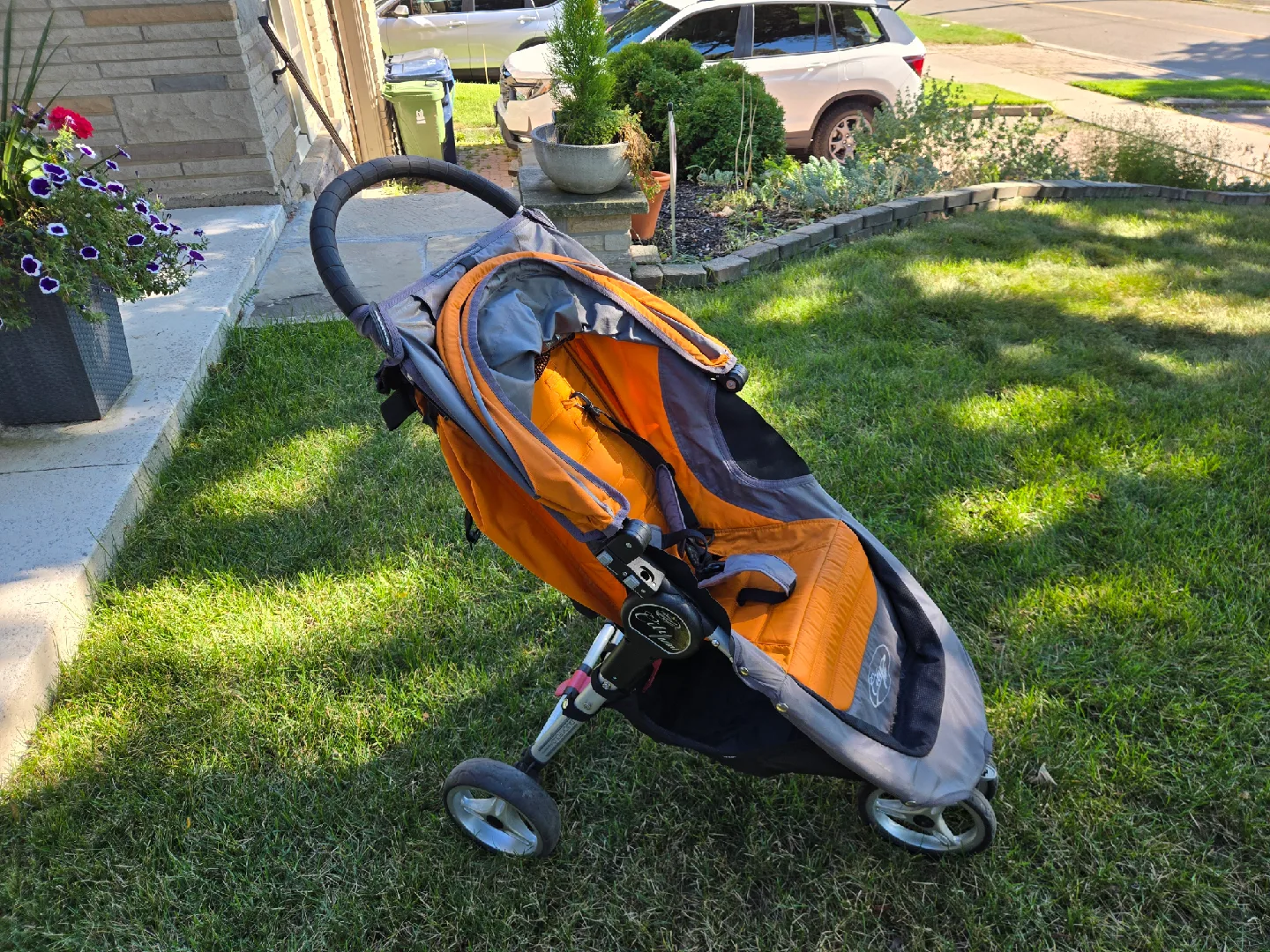 Baby Jogger City Mini GT Stroller - Orange/Grey image indicator(3)