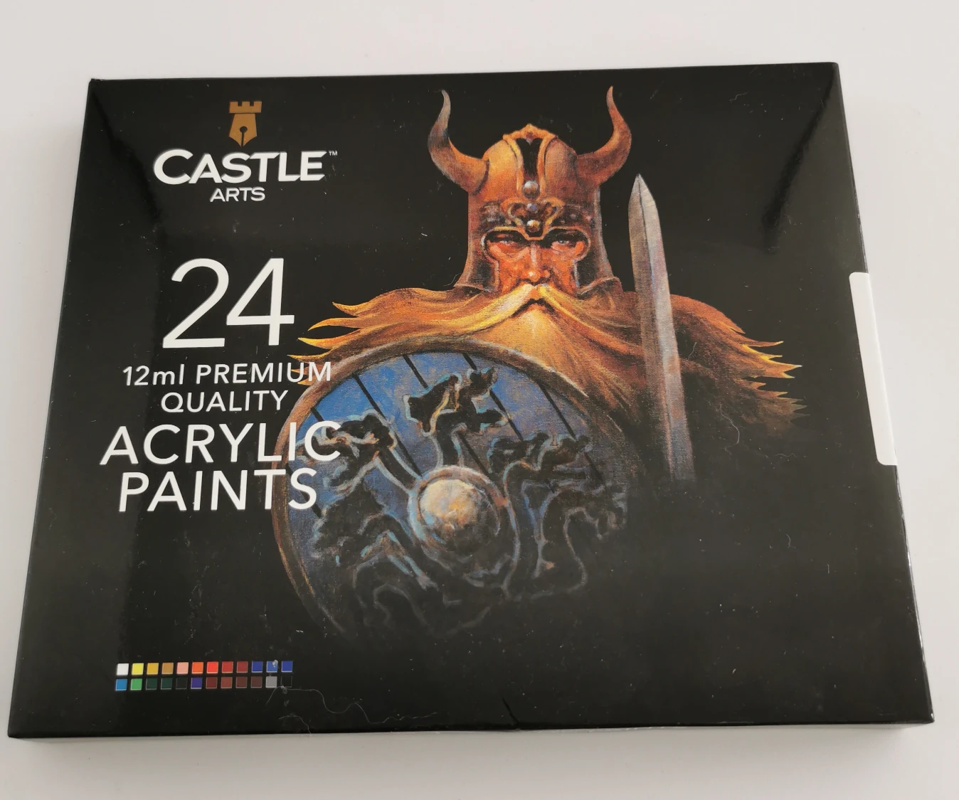 Castle Arts 24 Premium Acrylic Paints - New
